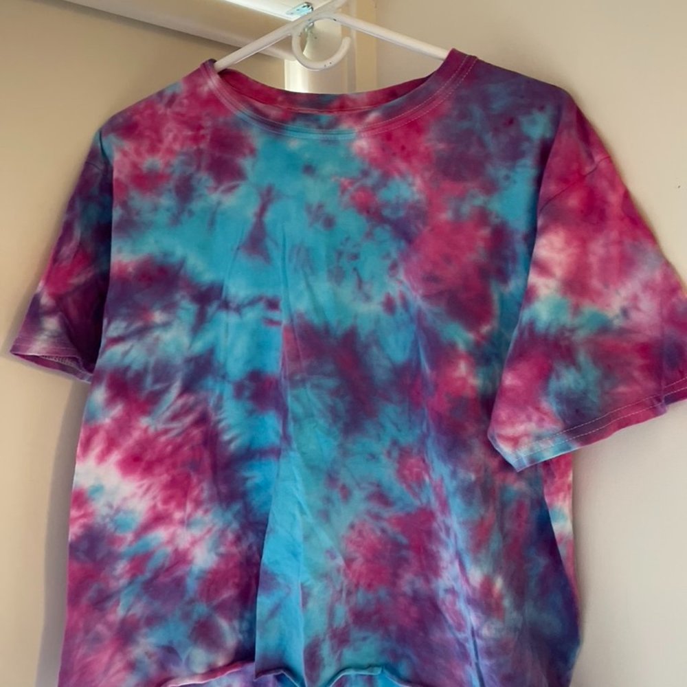 Nebula design Tie Dye Tee Shirt